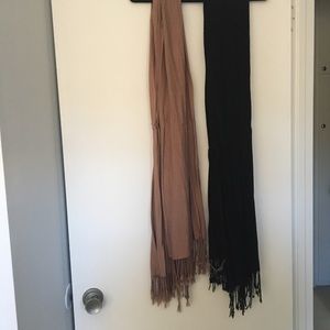 Two Soft Shawls/Scarves/Wrap